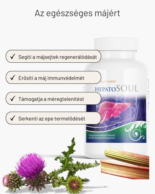 HEPATOSOUL – májregeneráló kapszula