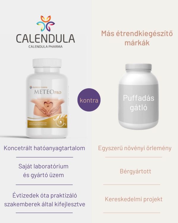 METEOPRO – puffadás, reflux tüneteire