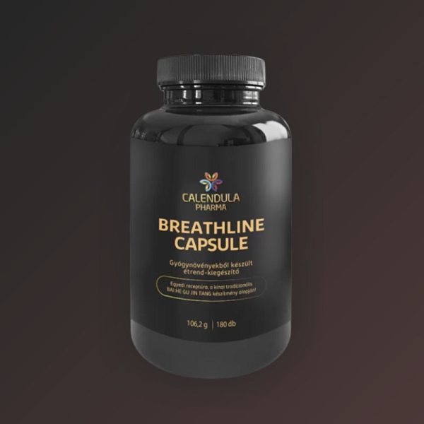 BREATHLINE (Bai he gu jin tang–respiratory system cleansing and regenerating capsules
